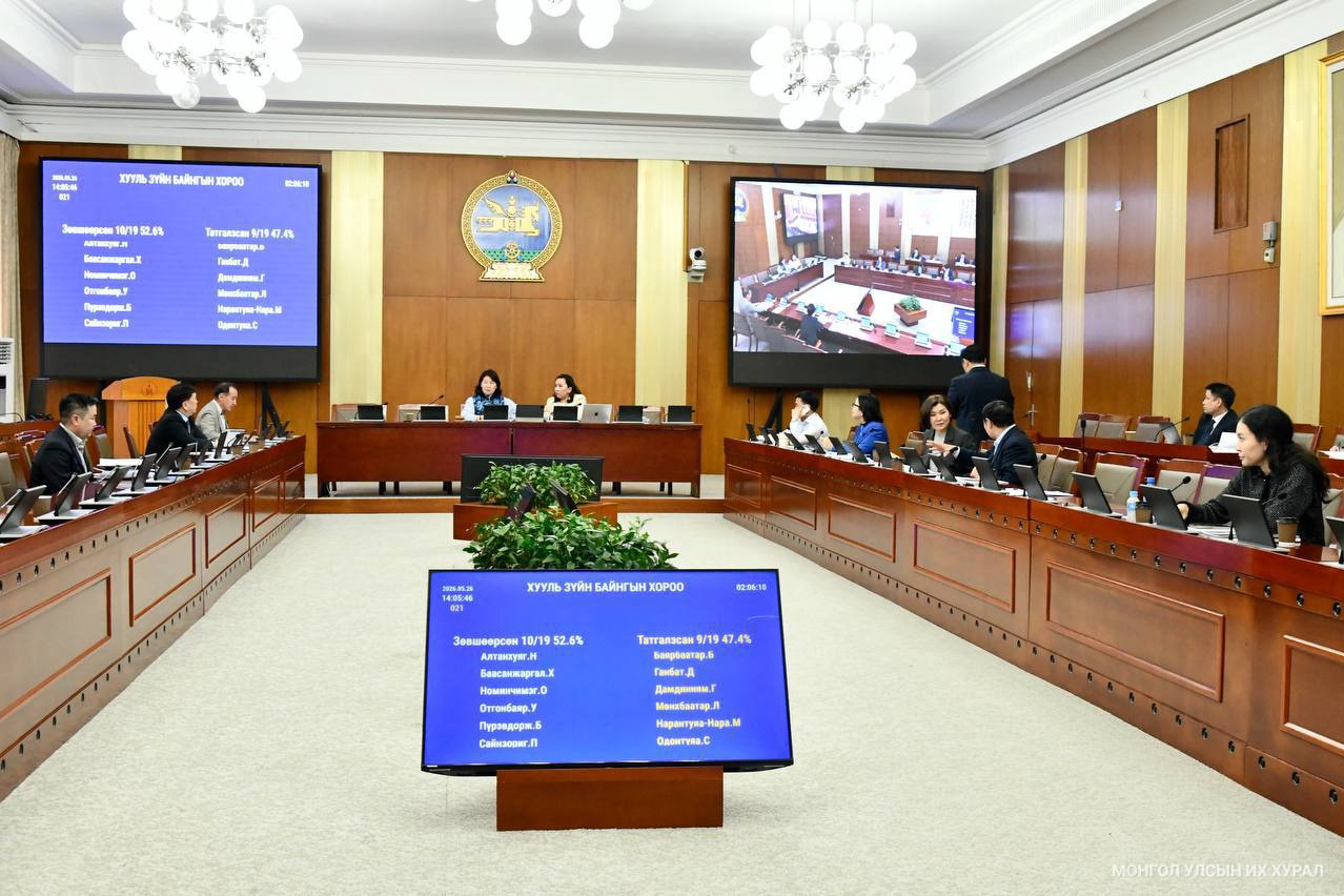 ХЗБХ: “Монгол Улс дахь хүний эрх, эрх чөлөөний байдлын талаарх 25 дахь илтгэл”-ийг хэлэлцэж, тогтоолын төслийг дэмжив